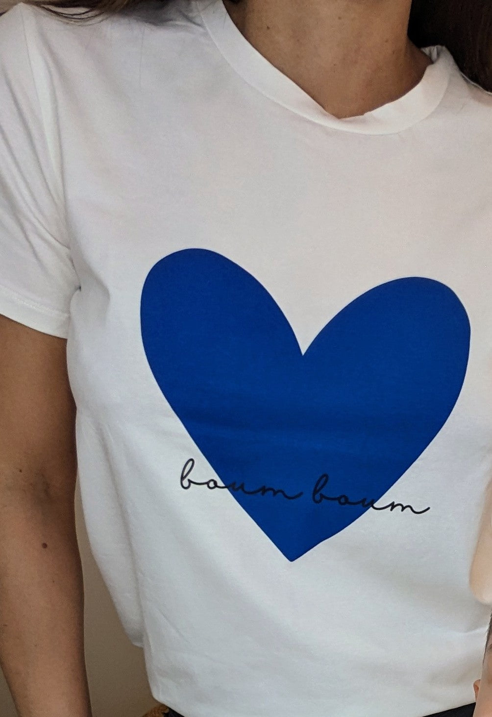 Tee shirt "boum boum" femme